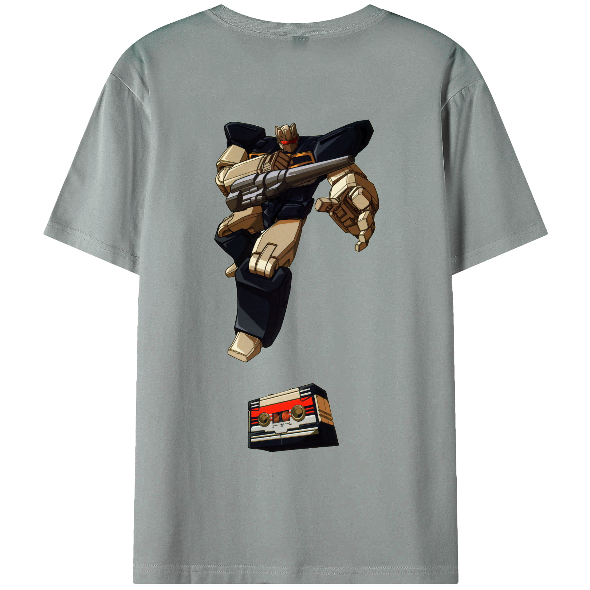 （画像用）  綿100％ メンズ半袖Tシャツ（バックプリント） 通気性